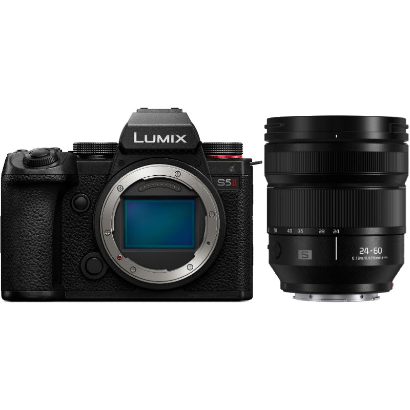 Panasonic Lumix DC-S5 II Caméra système + S 24-60mm f/2.8 monture L
