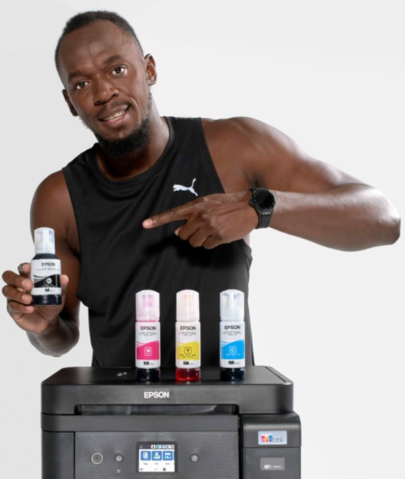 Epson Ecotank  Usain Bolt 1