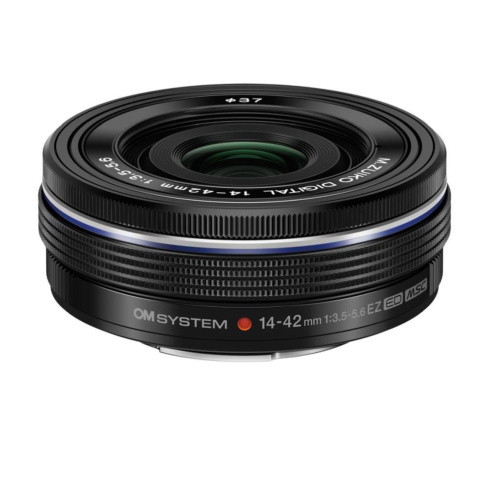 OM SYSTEM M.Zuiko Digital ED 14-42mm F/3.5-5.6 EZ Pancake noir