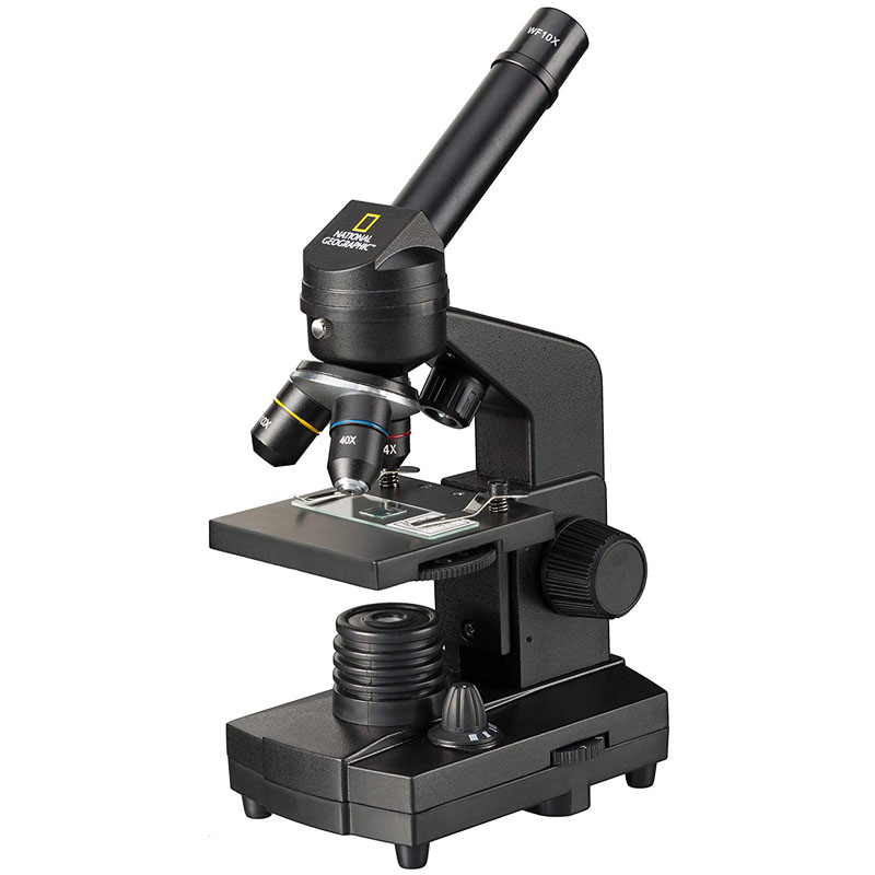 Microscope National Geographic 40-1280x + adaptateur