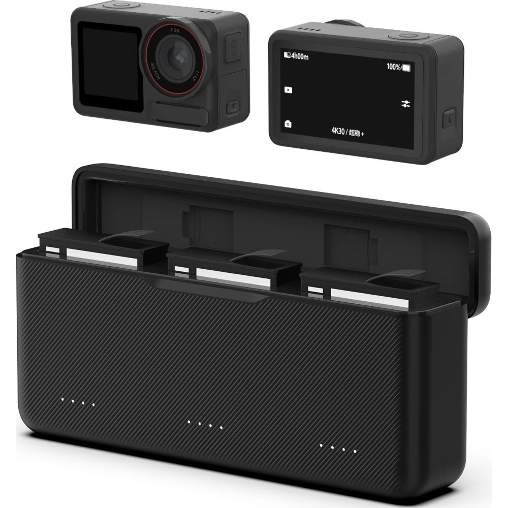 Boîtier de chargement de poche Telesin pour DJI Osmo Action 5 Pro