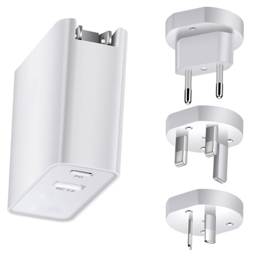 Chargeur rapide Fxlion PD65 USB-A and USB-C 65W