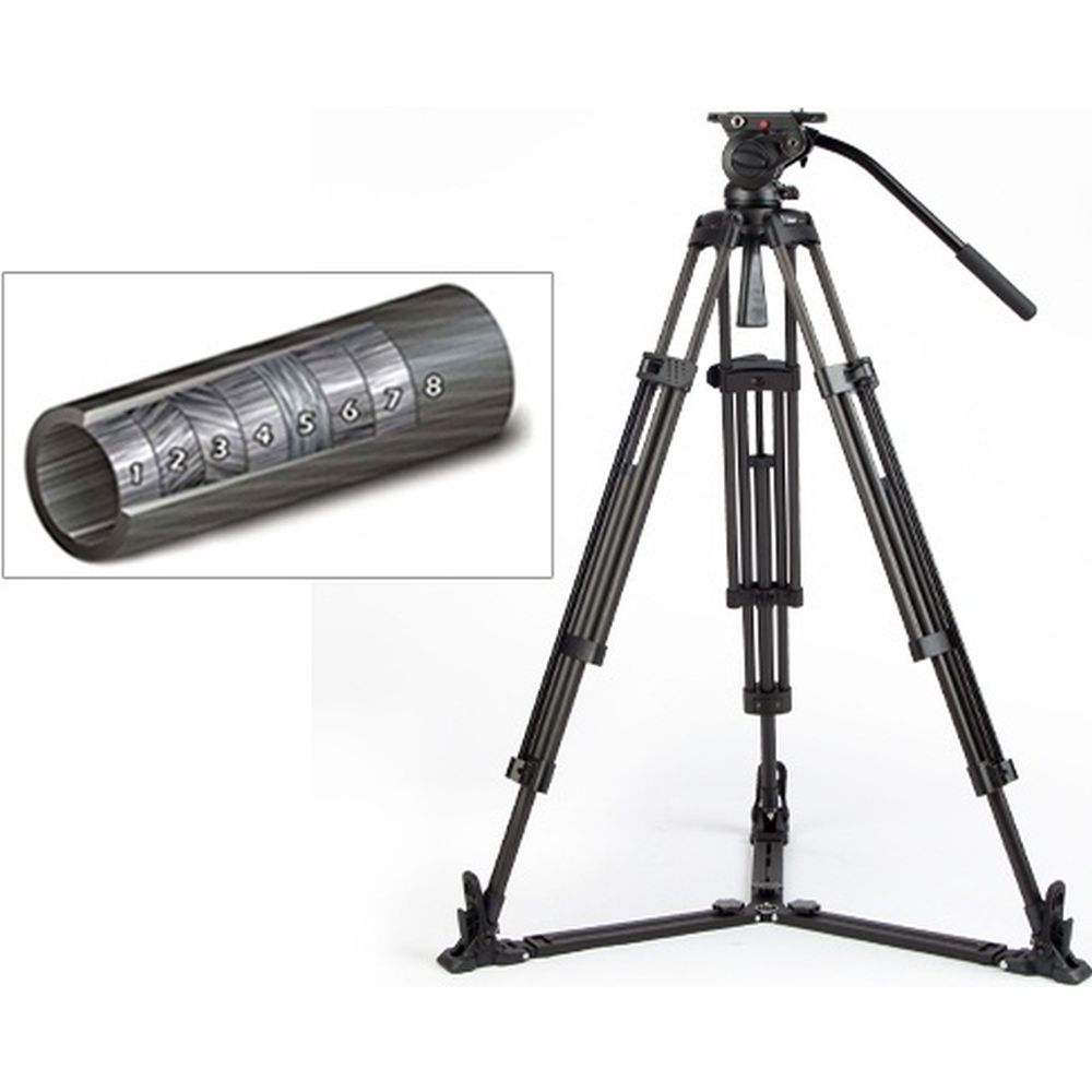 Kit trépied pour appareil photo en fibre de carbone SWIT TOWER150C