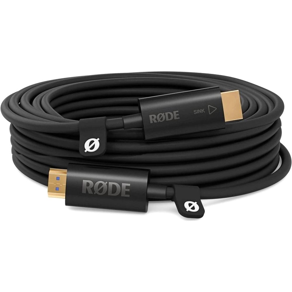 Câble HDMI rouge 10 m noir