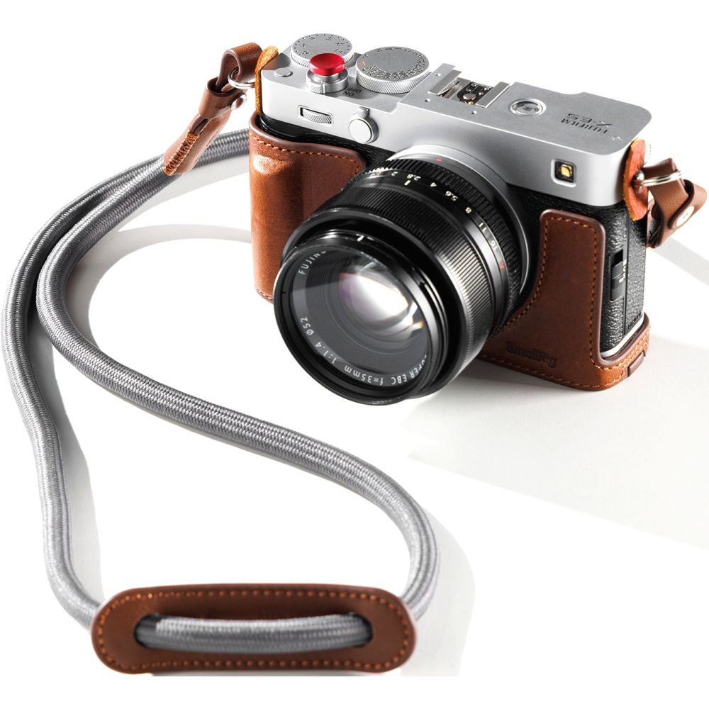 SmallRig 5449 Kit étui en cuir pour Fujifilm X-E5, marron