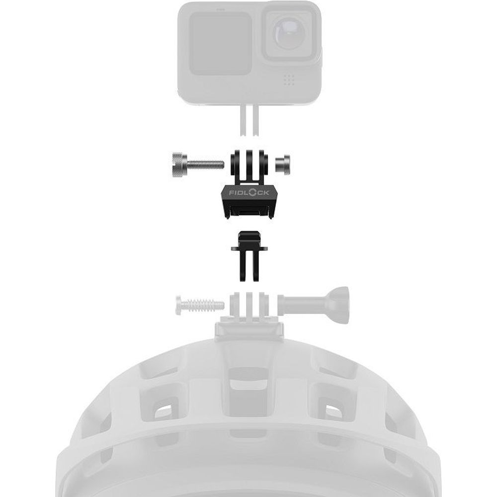 Adaptateur de changement rapide pour support de caméra d'action Fidlock Pinclip pour caméras d'action