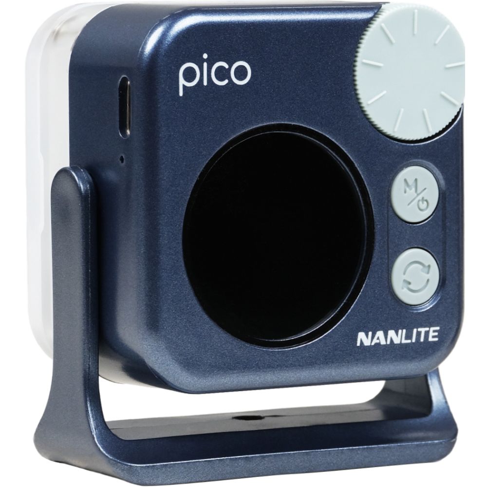 Mini lampe de poche LED Nanlite Pico, bleu nuit