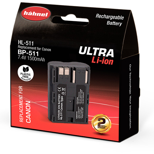 Batterie au lithium-ion Hahnel HL-511 Ultra pour Canon