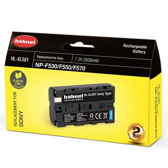 Batterie Sony NP-F530 / NP-F550 / NP-F570 (Hahnel)