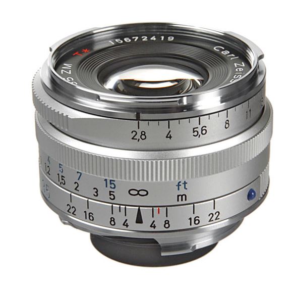 Zeiss 35 mm F/2.8 C-Biogon T* Argent ZM (Zeiss-Leica)
