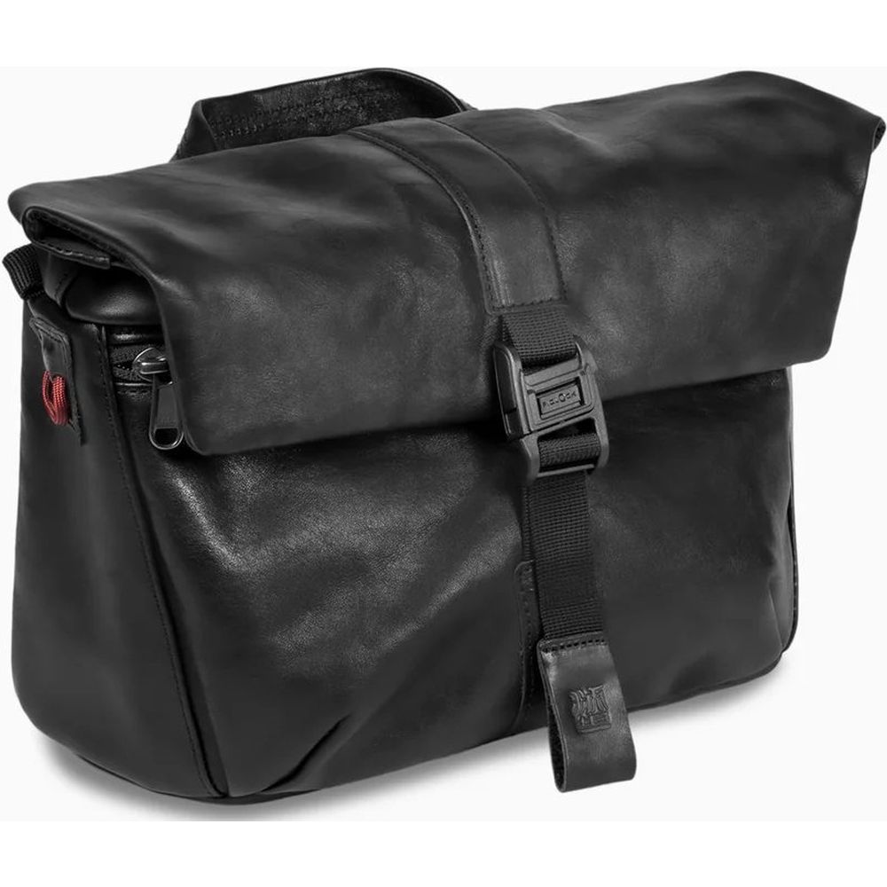 Wotancraft Pilot Travel Camera Bag 7L - cuir noir