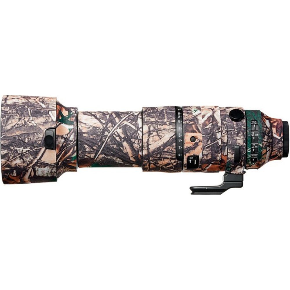 EasyCover Lens Cover Chêne pour Sigma 60-600mm F/4.5-6.3 DG OS HSM | S (Sony E / Leica L) Camouflage Forêt