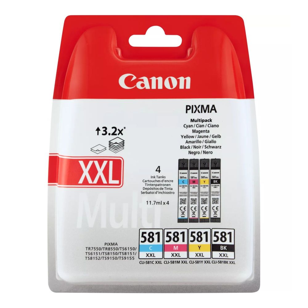 Multipack Canon CLI-581 XXL