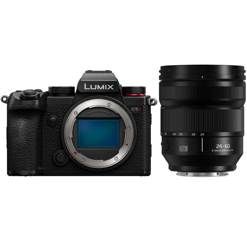 Panasonic LUMIX S5D Caméra Système + S 24-60mm f/2.8 L-mount