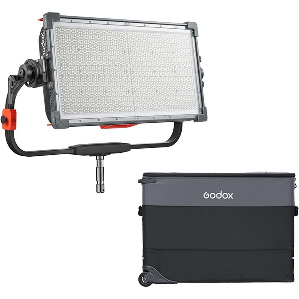 Panneau lumineux RGB étanche Godox P1200R Hard P8 K1 KNOWLED avec 8 pixels et sac de transport
