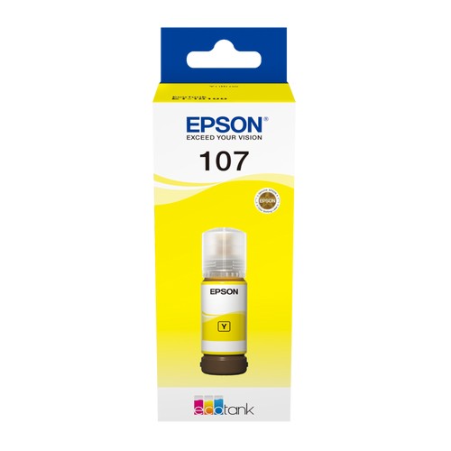 Bouteille d'encre jaune EPSON 107 EcoTank