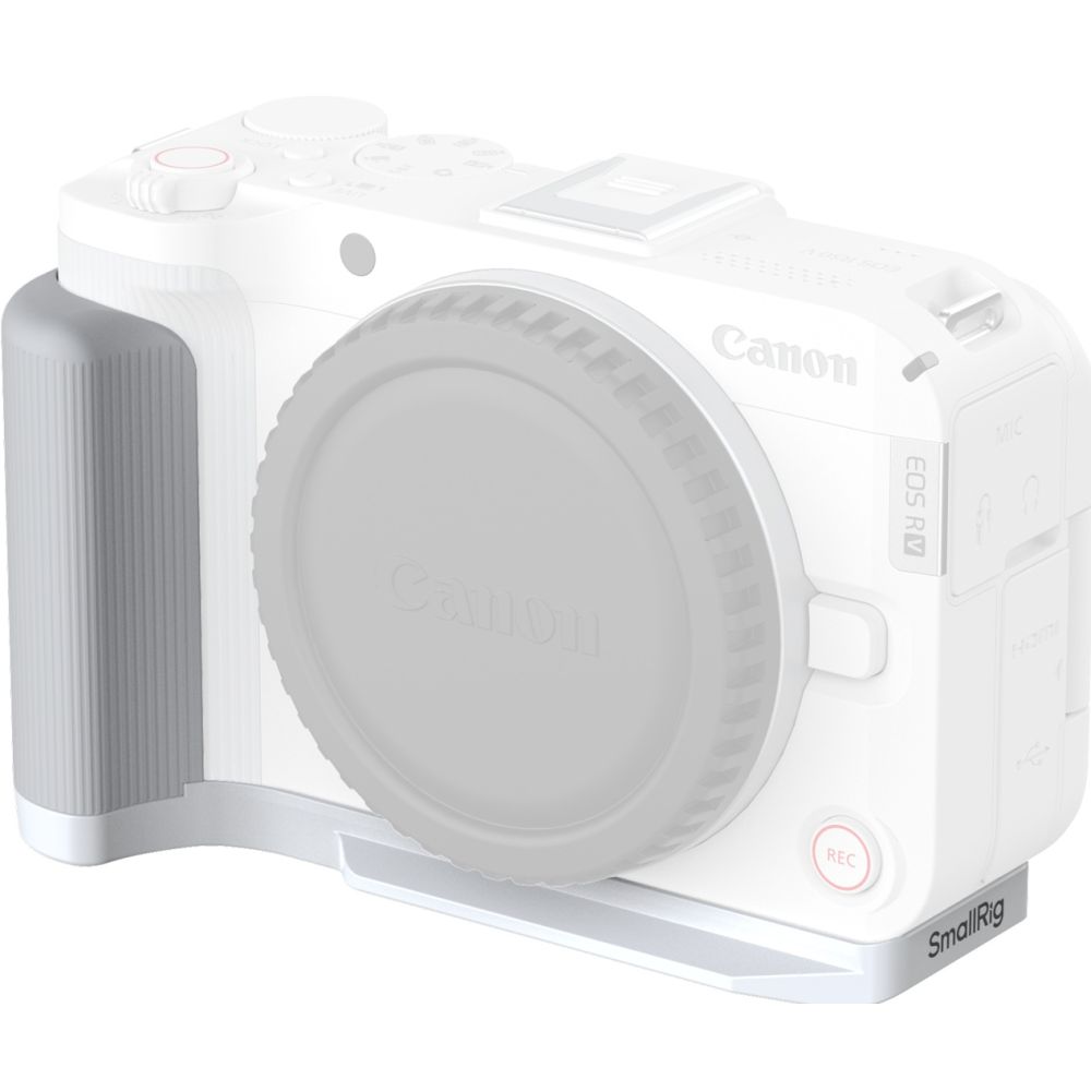 SmallRig 5430 Plaque de montage en L avec poignée pour Canon EOS R50 V, blanc