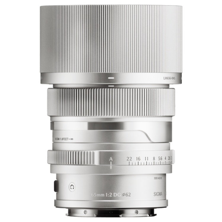 SIGMA 65mm f/2 DG Contemporain monture L - Argent