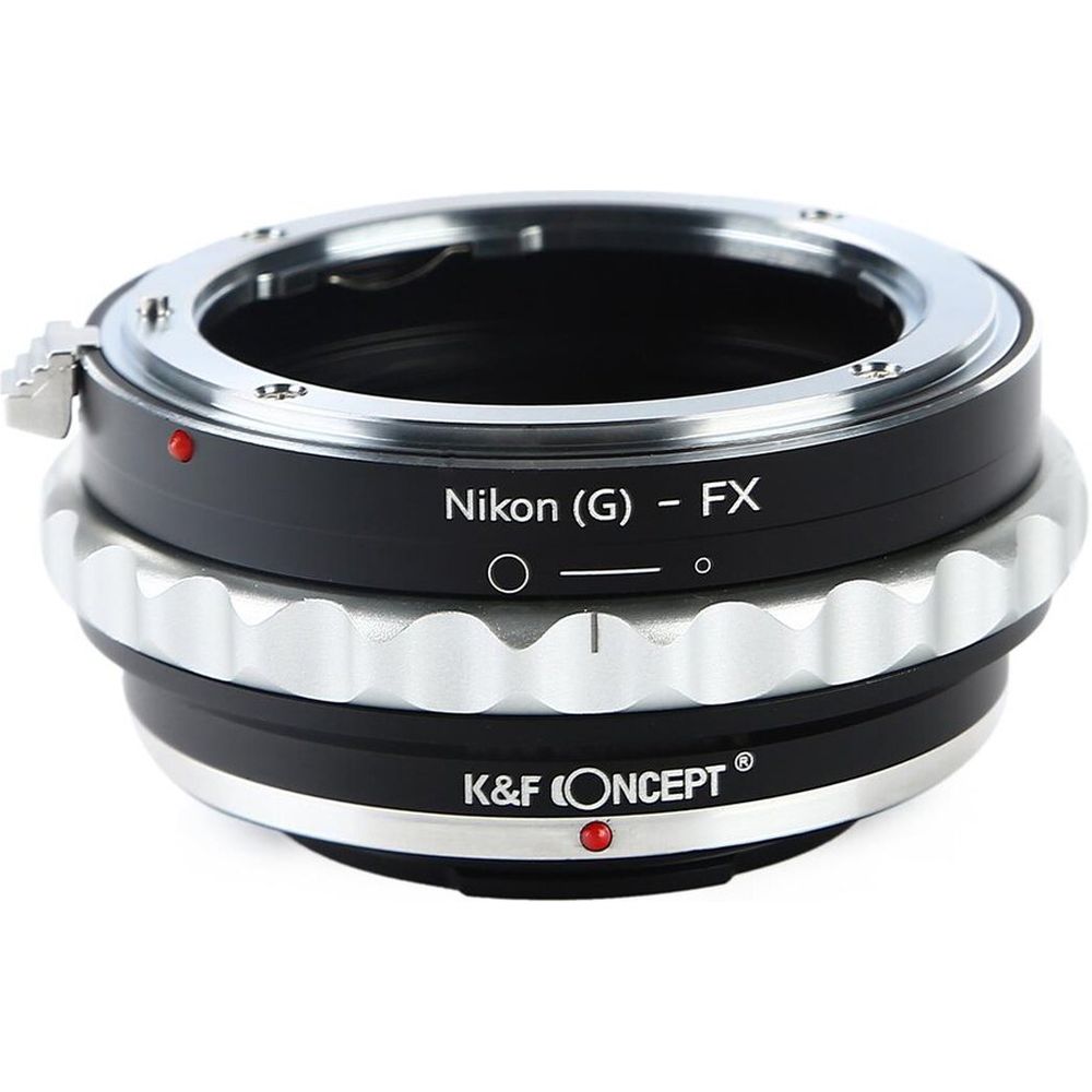 Adaptateur d'objectif K&F Nikon F (type G) - Fujifilm X
