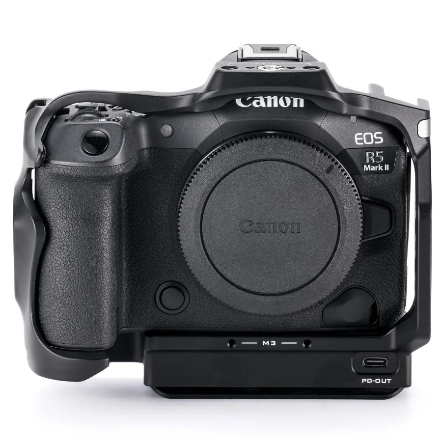 Tilta Full Camera Cage with Cooling System for Canon R5 Mark II - Black (cage pour caméra complète avec système de refroidissement pour Canon R5 Mark II)