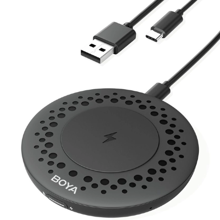 Microphone de conférence Boya Blobby avec chargeur sans fil
