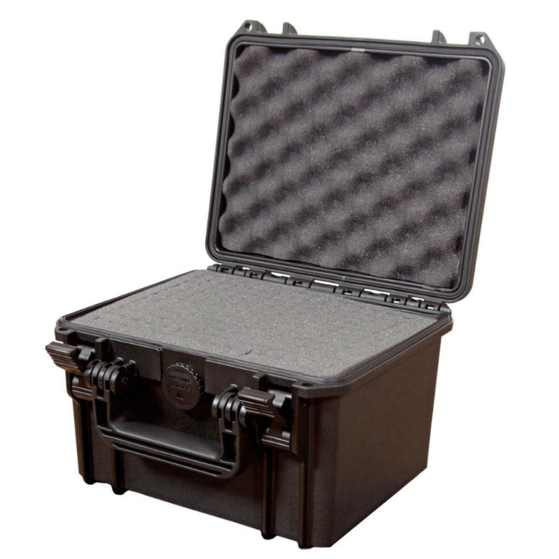 Valise WCS Protection 235 H155 noire avec de la mousse à picots