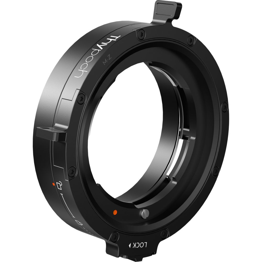 Adaptateur de verrouillage positif pour monture Thypoch M pour monture Nikon Z, noir