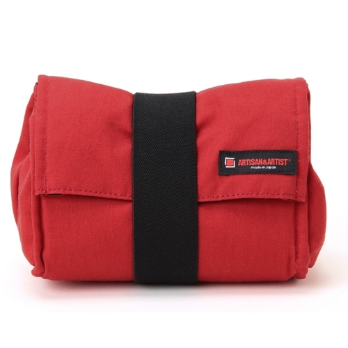 Artisan & Artist ACAM 76 pochette en toile rouge
