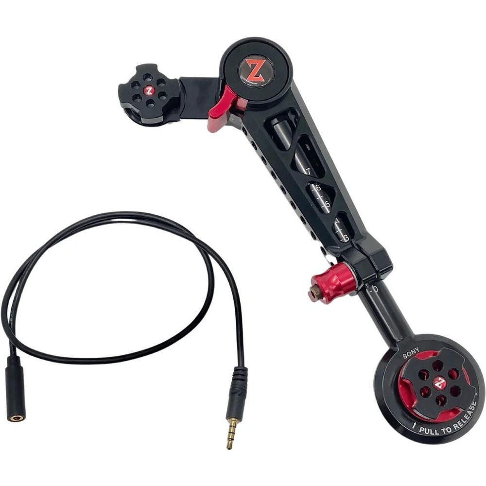 Poignée de déclenchement Zacuto pour Sony - Compatible avec les modèles FS5 et FX6