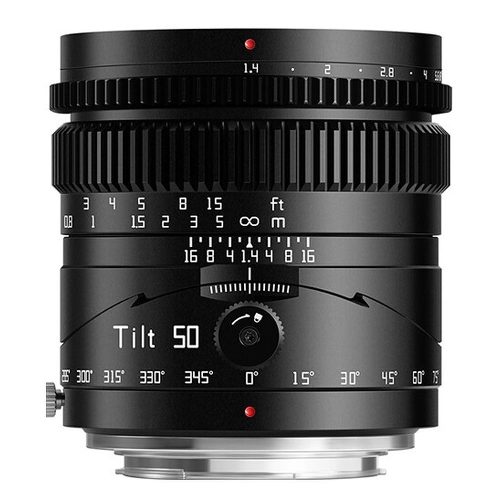 TTartisan Tilt 50mm F1.4 für MFT-Montage schwarz