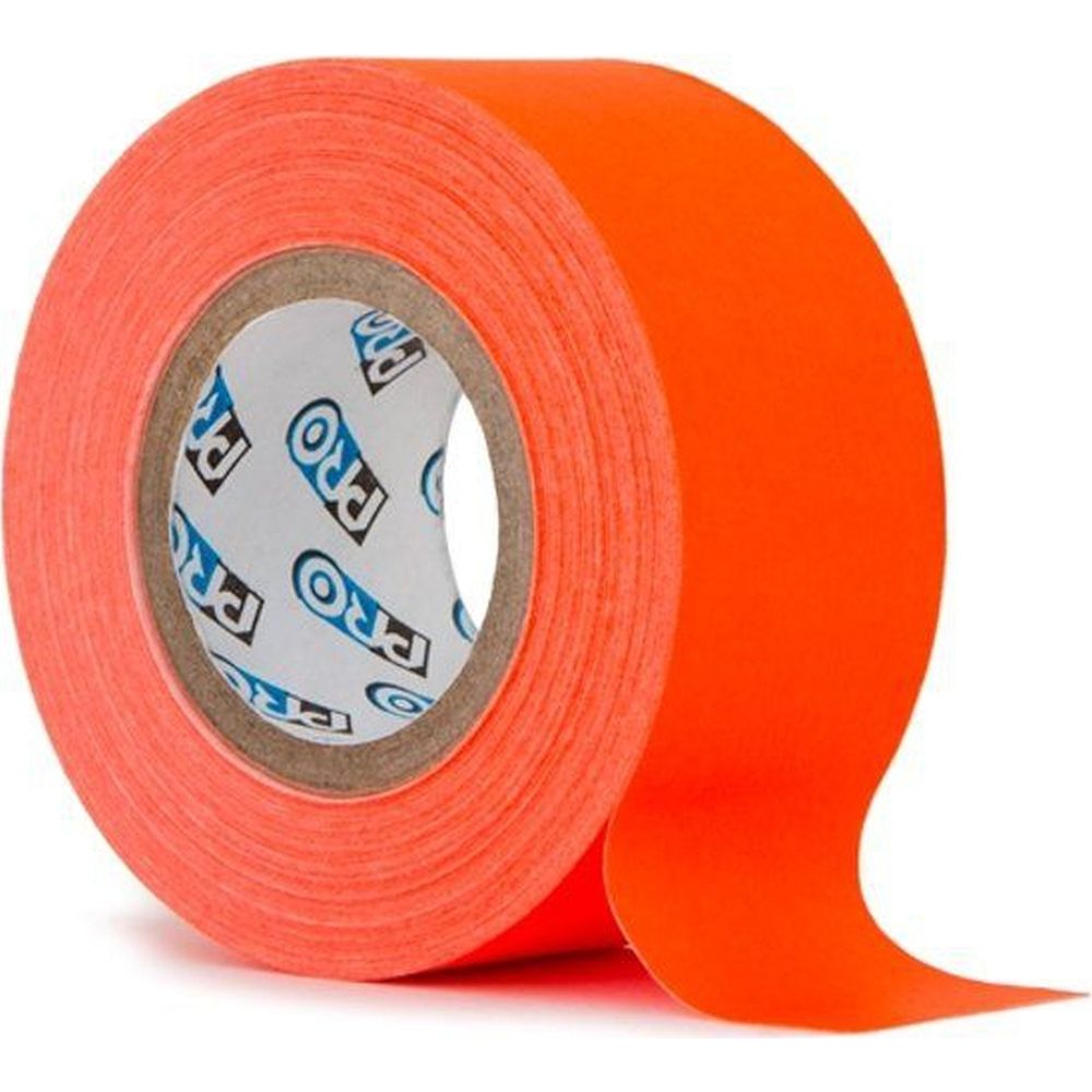 Ruban adhésif professionnel Pro Gaff Pro Pocket 24 mm x 5,4 m Orange fluorescent