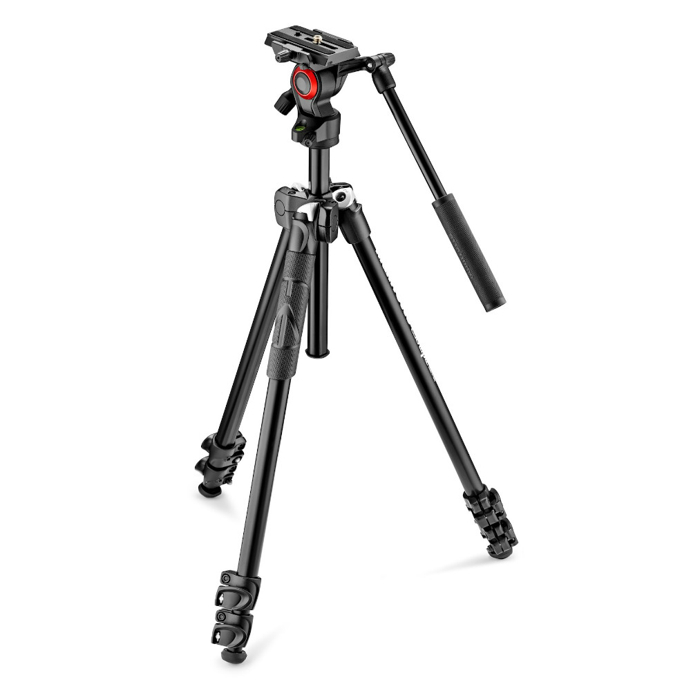 Manfrotto MK290LTA3-V Light Video Tripod incl. Live Fluid Head