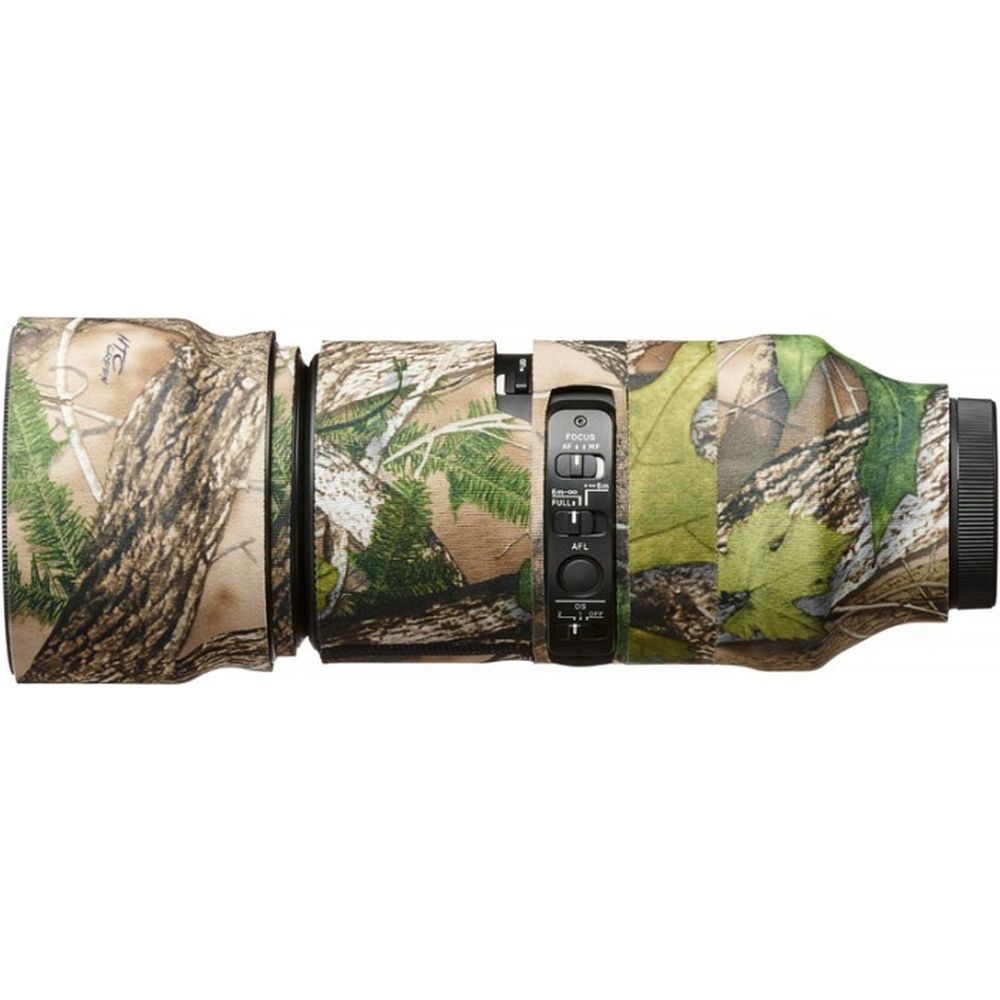 EasyCover Lens Cover Chêne pour Sigma 100-400mm F/5-6.3 DG DN OS | C (Sony E / Leica L) True Timber HTC Camouflage