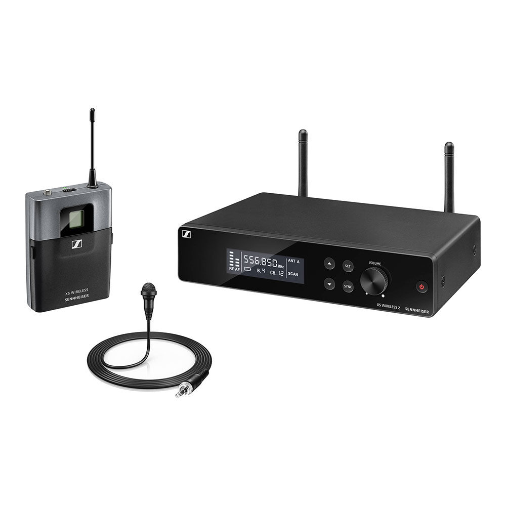 Set micro cravate Sennheiser XSW 2-ME2-B