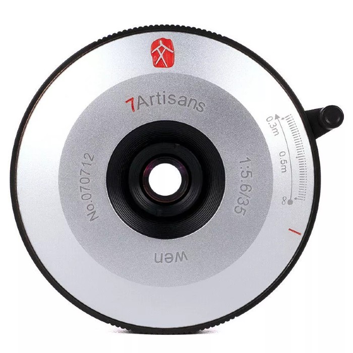 7artisans 35mm F5.6 Leica M Mount Black/Silver