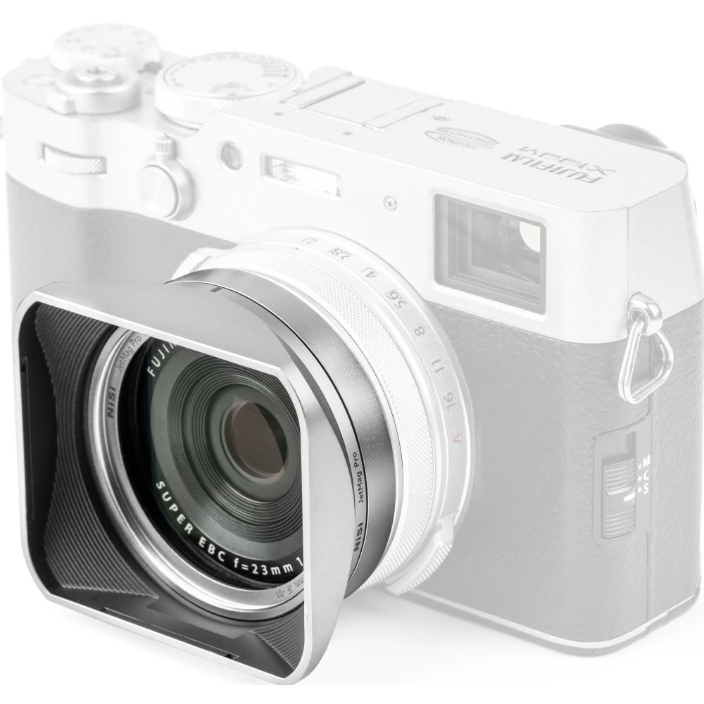 Kit pare-soleil NiSi pour Fujifilm X100 JetMag Pro, argent