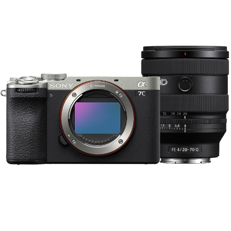 Sony A7C II argent + 20-70mm F/4.0 G