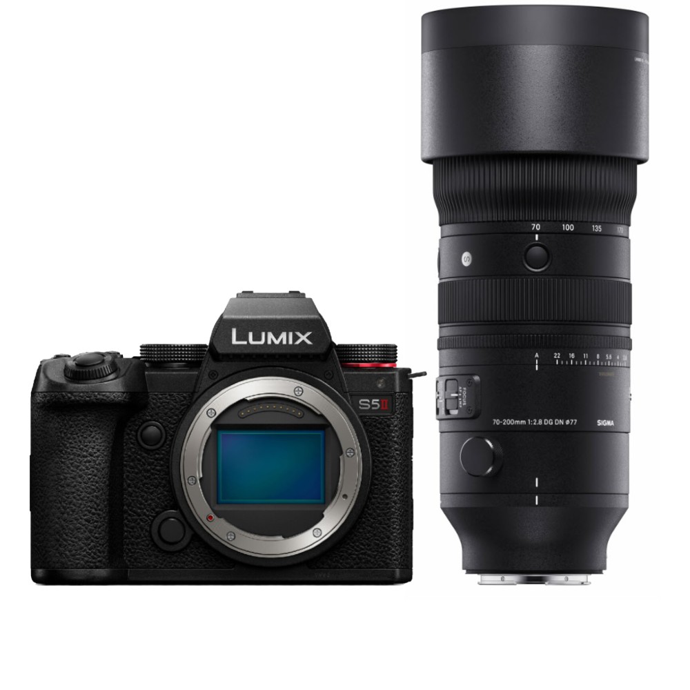 Panasonic LUMIX DC-S5 II + SIGMA 70-200mm F/2.8 DG DN OS Sports L-Mount