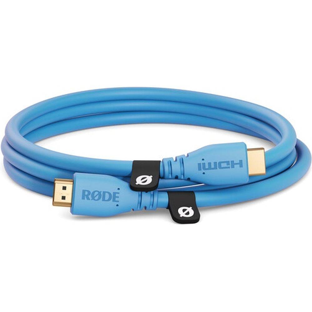 Câble HDMI rouge 1,5 m bleu