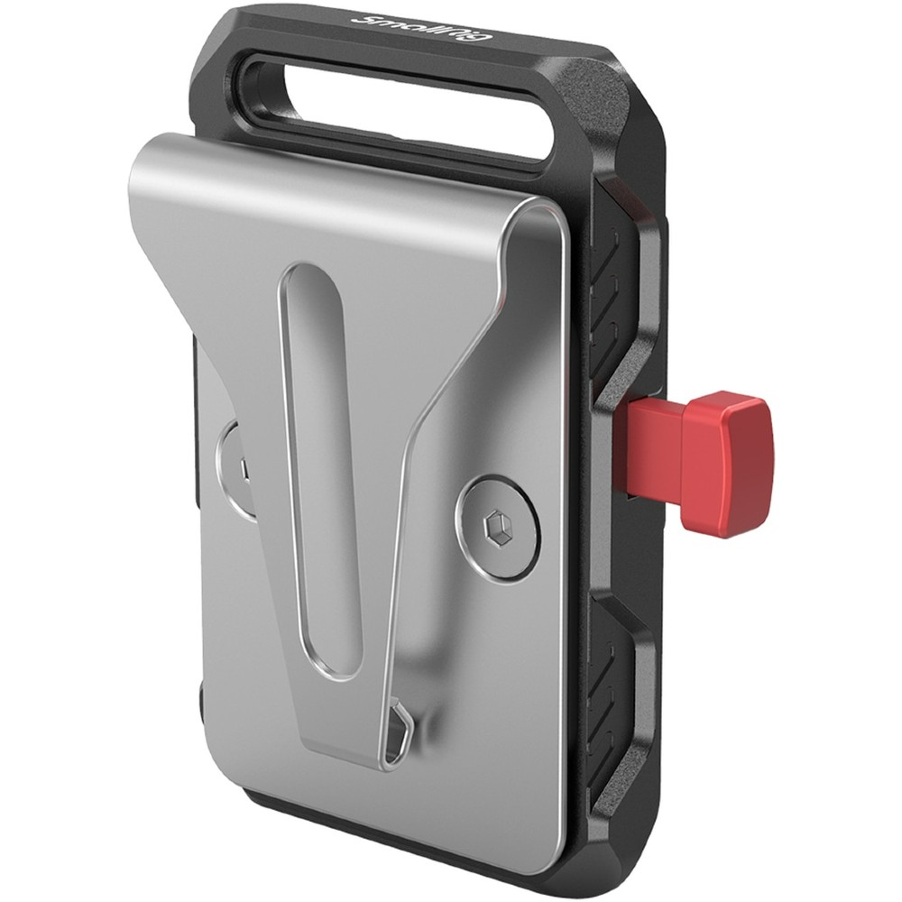 SmallRig Mini V Mount Plaque de batterie avec clip de ceinture 2990