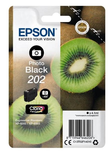 Epson Singlepack Photo Black 202 Kiwi