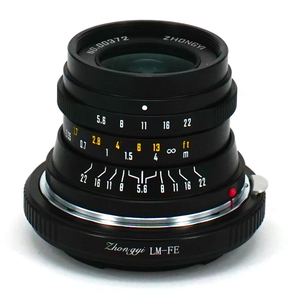 Zhongyi Mitakon 28mm f/5.6 - Sony E