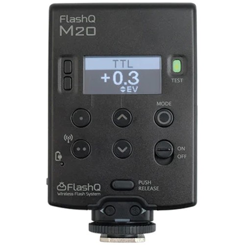 FlashQ M20 with one Transmitter (for FUJIFILM TTL)