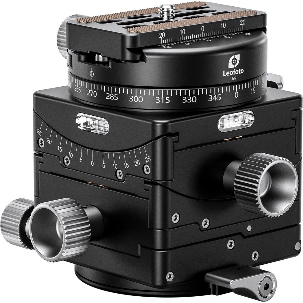 Leofoto G6 Tête à engrenage