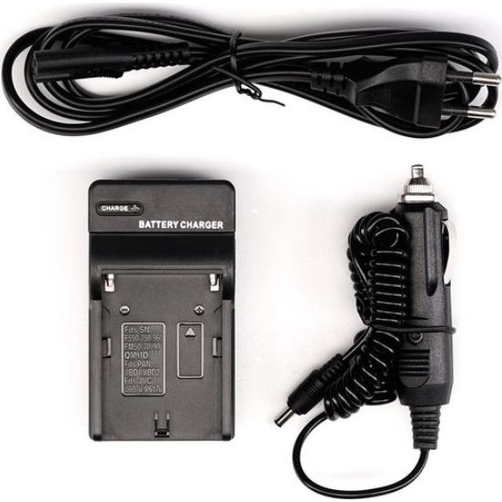 Chargeur simple Bresser pour Sony série NP-F AC/DC
