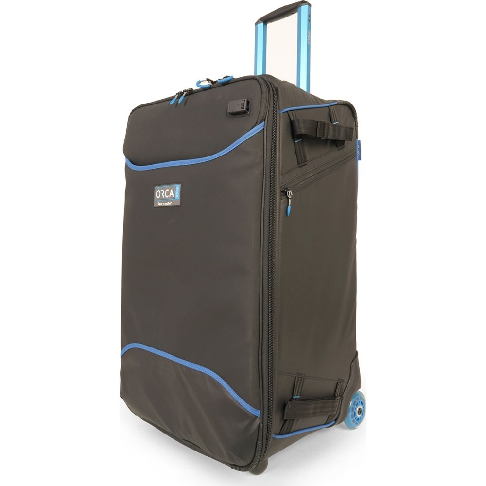 Valise trolley pour caméra vidéo Orca avec système de sac à dos, grande