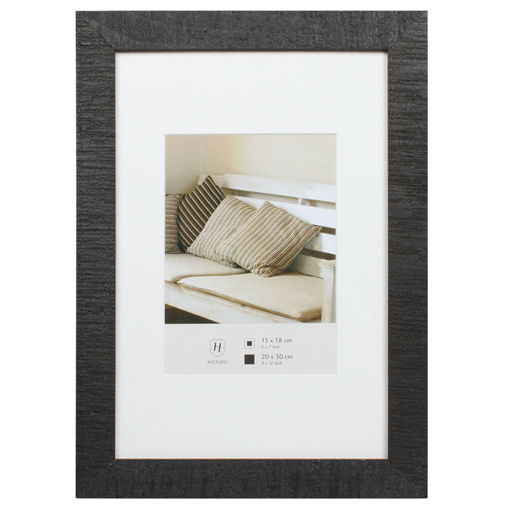 Cadre Photo Henzo Driftwood 20x30 Gris Foncé