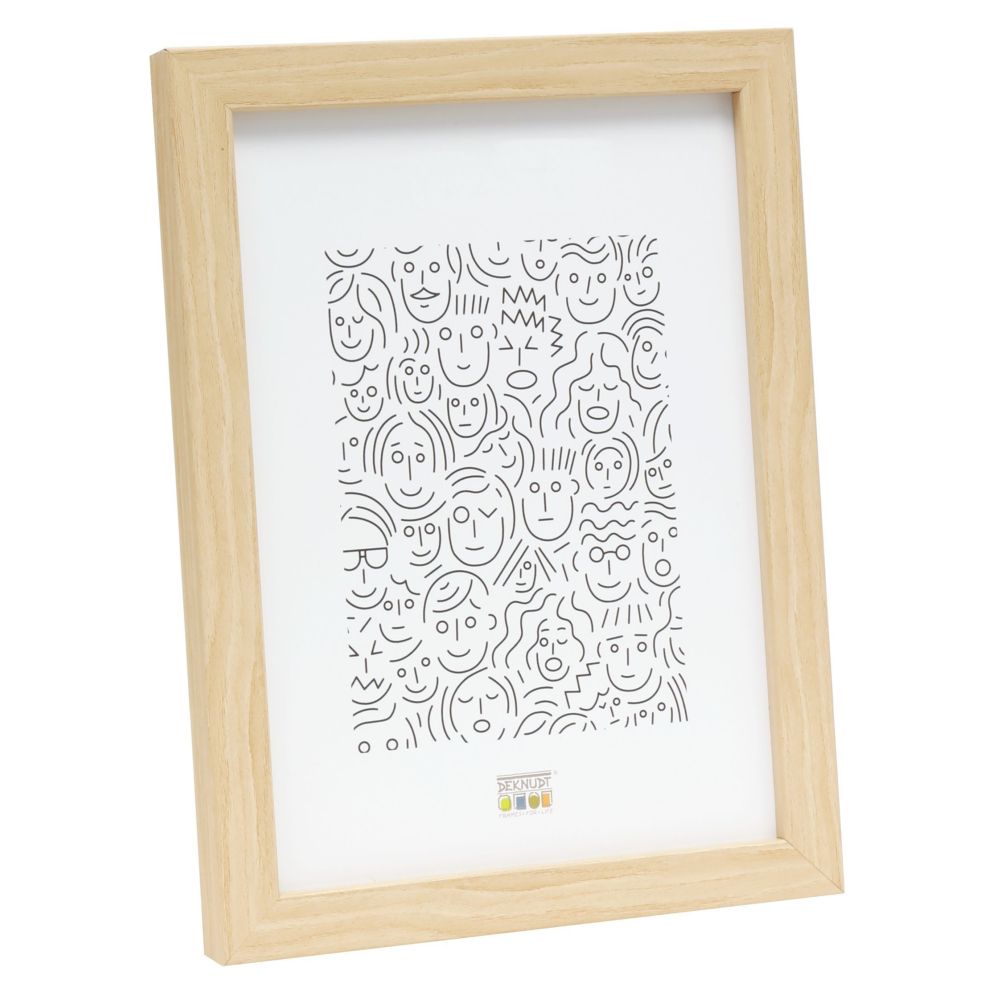 Deknudt Cadre étroit en bois naturel 15x20 S43AH1