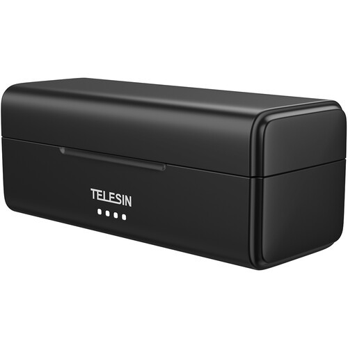 Ensemble microphone sans fil 2 en 1 Telesin avec 2 émetteurs