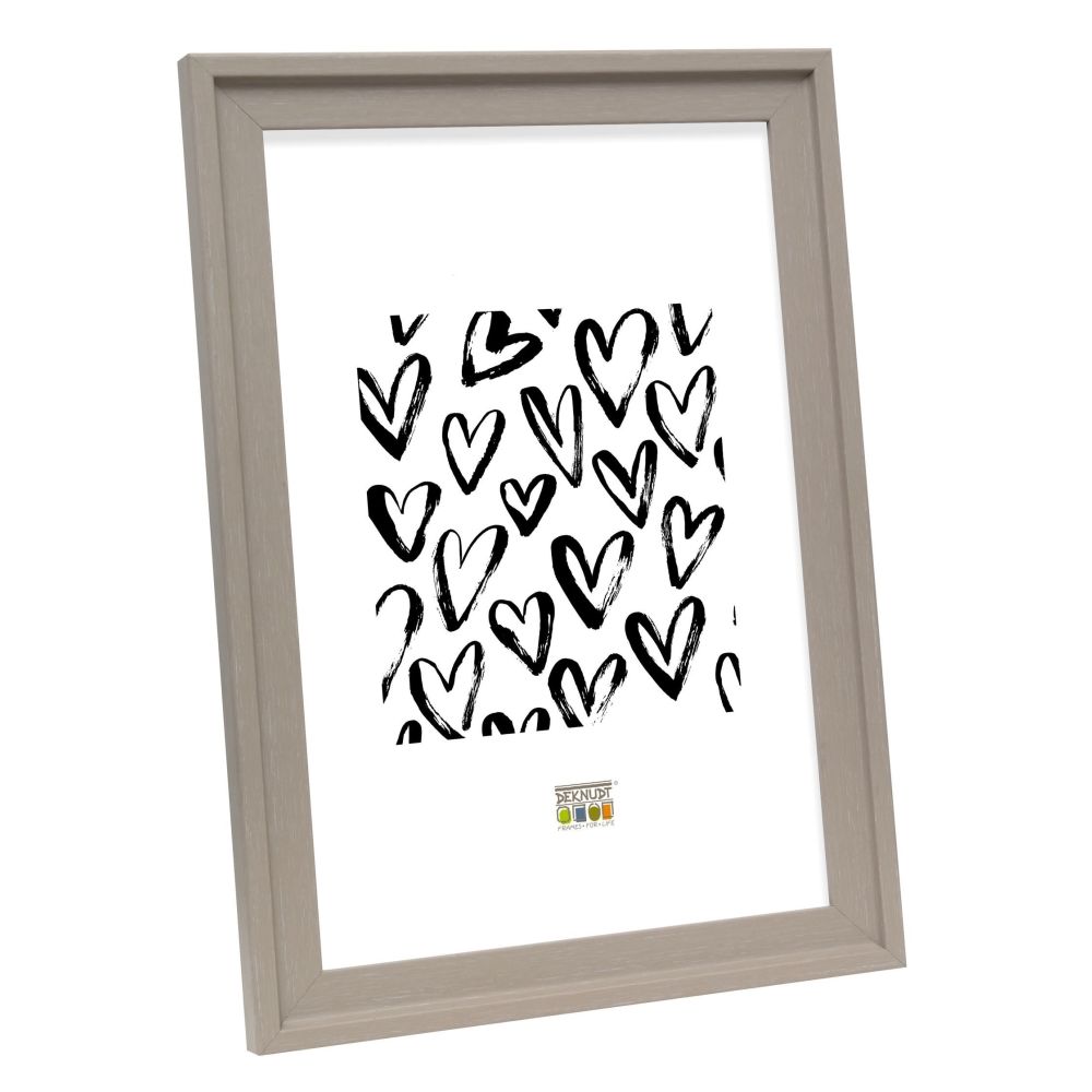 Deknudt Cadre photo en beige aspect peinture 13x18 S45EF3